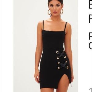 Fashion nova black mini dress
